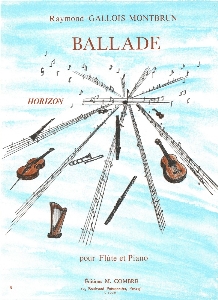 Ballade : pour flûte et piano
