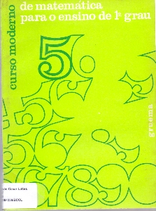 Curso moderno de matematica para o ensino de 1. grau [5ª serie]