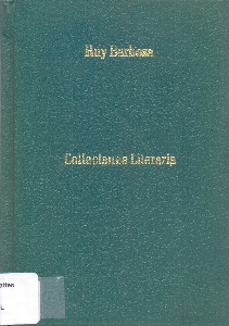 Collectanea literaria : 1868-1922