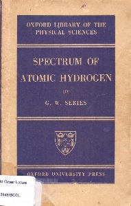 The spectrum of atomic hydrogen
