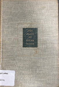 The plays of Oscar Wilde