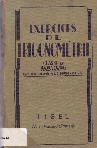 Exercices de trigonometrie : solutions