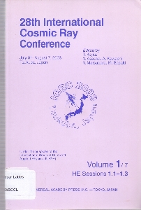 Proceedings of the 28th International Cosmic Ray Conference : held on July 31 - August 7, 2003